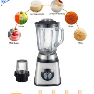 removable and washable stainless steel blender