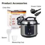 Silver Crest Electric Pressure Cooker 6L, 10-in-1 - Image 3