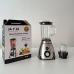 Professional Kitchen Licuadora Heavy Duty Stainless Steel Electric Fresh Fruit Juice 2 In 1 Juicers And Blenders With Glass Jar